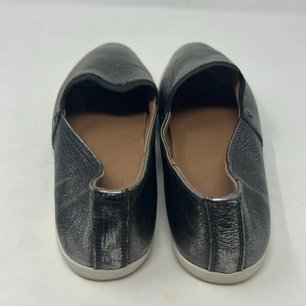 Frye Melanie Metallic Slip-On Sneakers Size 10 Excellent Condition
